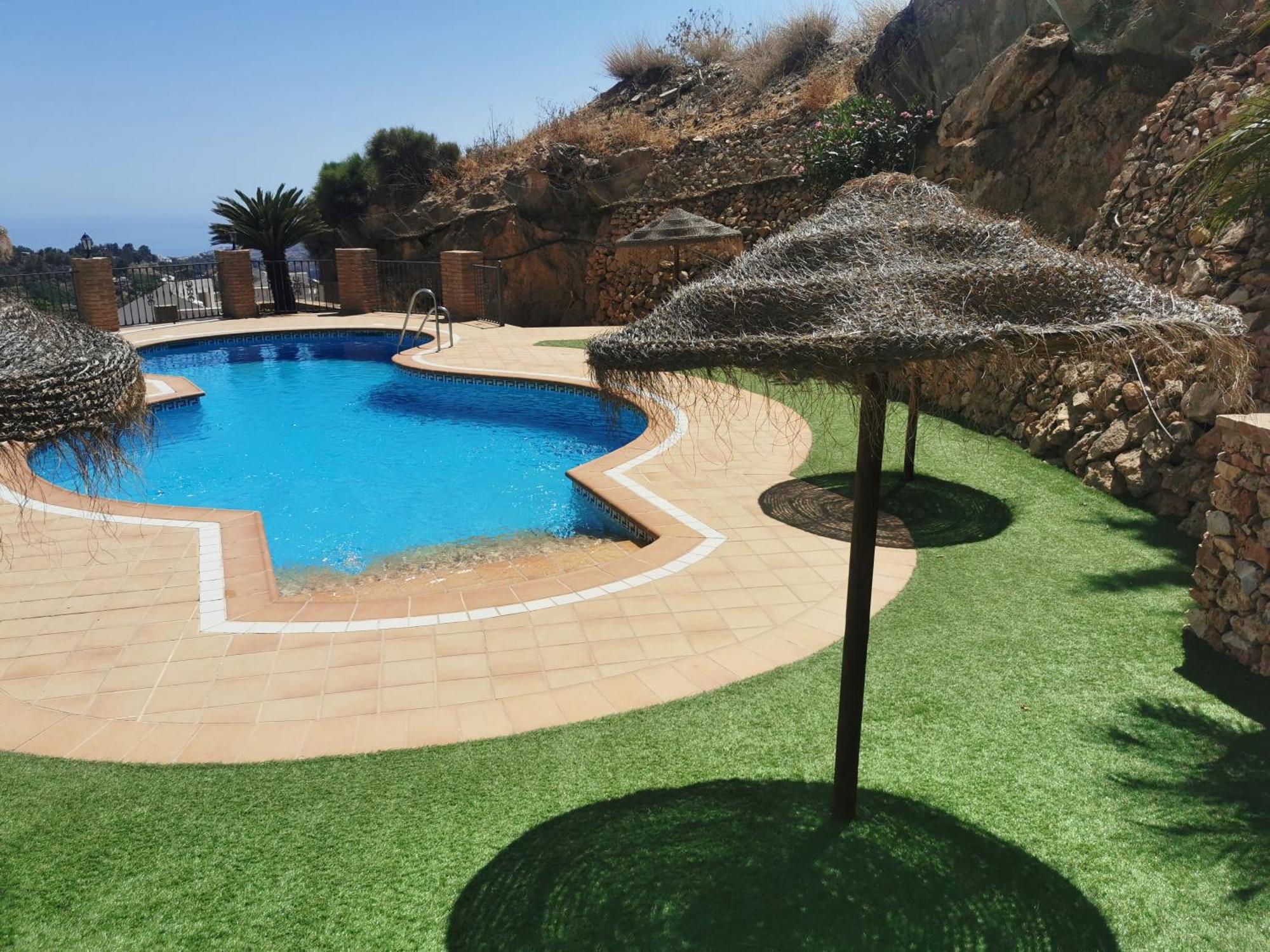 Apartamento Maria Platero Centrico Y Con Las Mejores Vistas Del Casco Antiguo La Montana Y El Mar Mediterraneo Frigiliana Zewnętrze zdjęcie